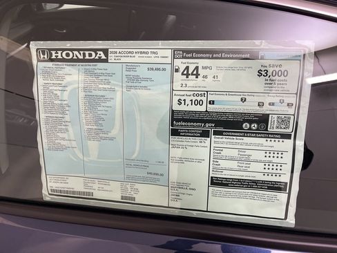 New 2026 Honda Accord Touring image 40