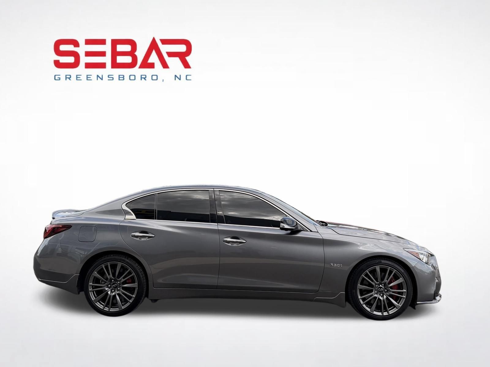 Used 2020 INFINITI Q50 Red Sport 400 w/ Cargo Package RWD image 7
