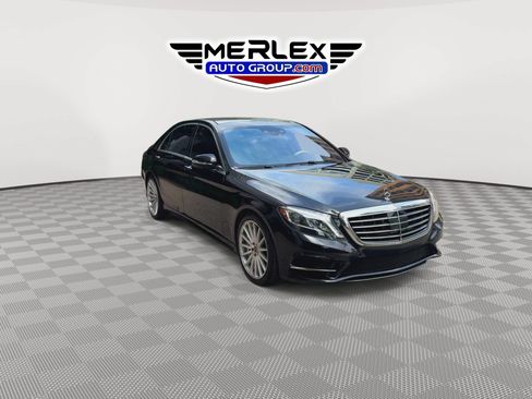 Used 2015 Mercedes-Benz S 550 4MATIC Sedan w/ Sport Package image 2