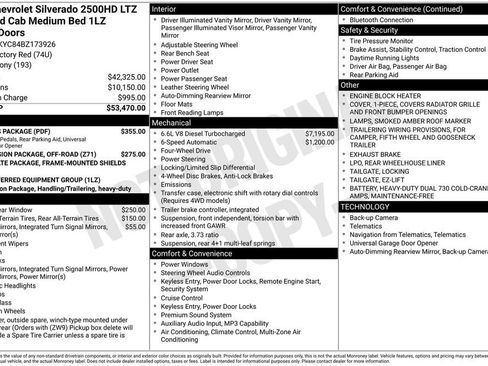 Used 2011 Chevrolet Silverado 2500 LTZ w/ LTZ Plus Package image 13