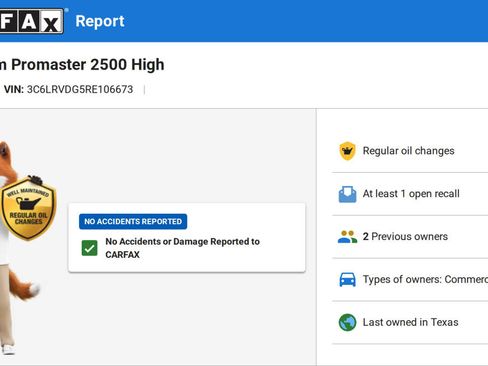 Used 2024 RAM ProMaster 2500 w/ Convenience Group image 12