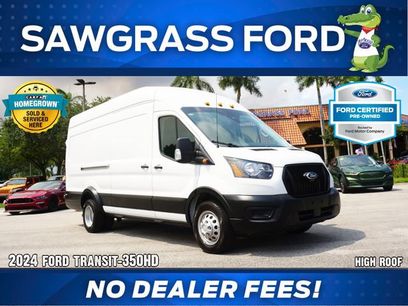 Used 2024 Ford Transit 350 148 High Roof Extended DRW
