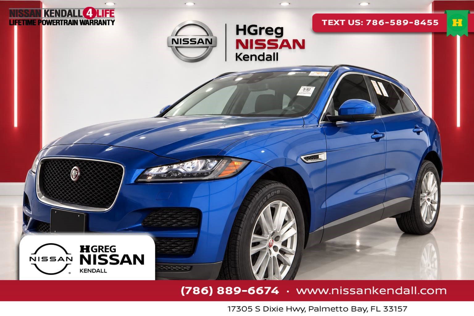 Used 2018 Jaguar F-PACE Prestige AWD/4WD image 1