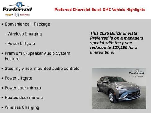 Used 2026 Buick Envista Preferred w/ Convenience II Package FWD image 4