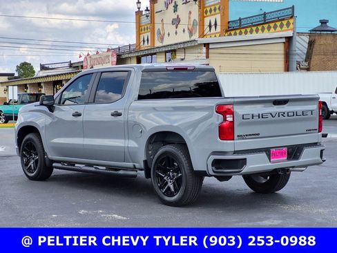 Used 2024 Chevrolet Silverado 1500 Custom w/ LPO, Dark Essentials Package RWD image 4