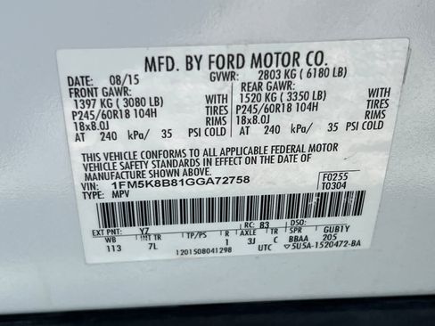 Used 2016 Ford Explorer 4WD image 28
