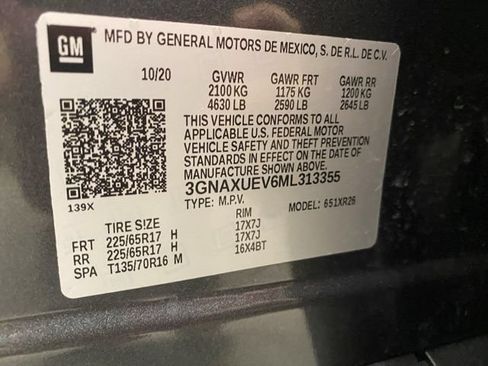 Used 2021 Chevrolet Equinox LT AWD/4WD image 40