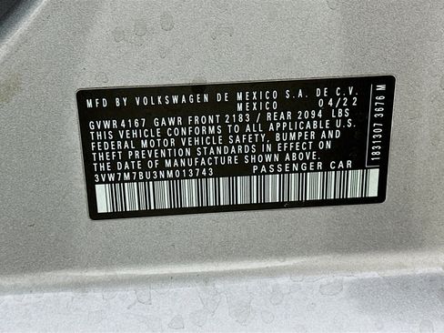 Used 2022 Volkswagen Jetta SE FWD image 12