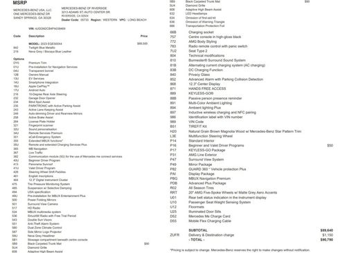 Certified 2023 Mercedes-Benz EQE 500 4MATIC SUV image 26
