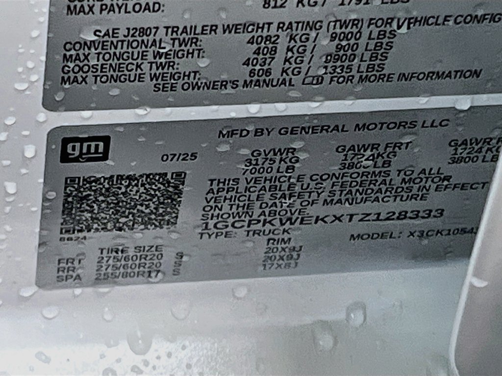 Used 2026 Chevrolet Silverado 1500 RST w/ RST Select Package AWD/4WD image 32