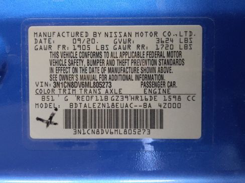 Used 2021 Nissan Versa S image 33