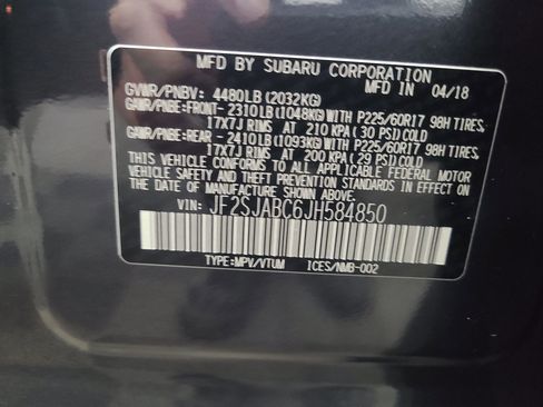Used 2018 Subaru Forester 2.5i w/ Alloy Wheel Package AWD/4WD image 3
