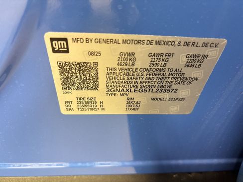 New 2026 Chevrolet Equinox RS image 19