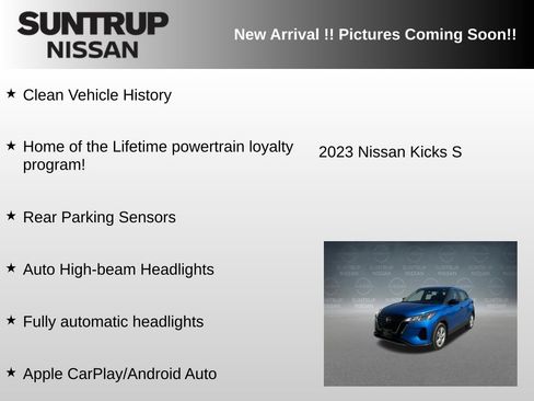 Used 2023 Nissan Kicks S FWD image 5