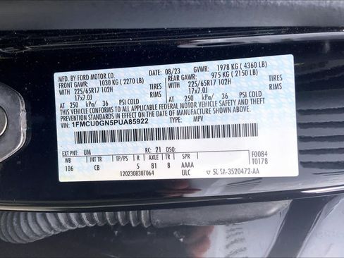 Used 2023 Ford Escape Active w/ Tech Pack #1 FWD image 31