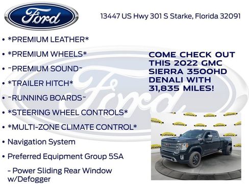 Used 2022 GMC Sierra 3500 Denali AWD/4WD image 15