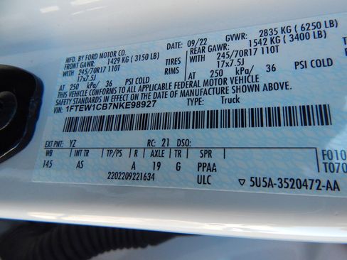 Used 2022 Ford F150 XL w/ Equipment Group 101A High image 27