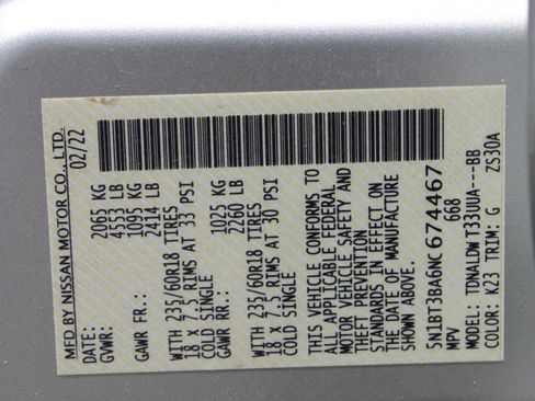 Used 2022 Nissan Rogue SV FWD image 10