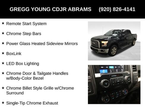 Used 2017 Ford F150 XLT w/ Equipment Group 302A Luxury AWD/4WD image 31