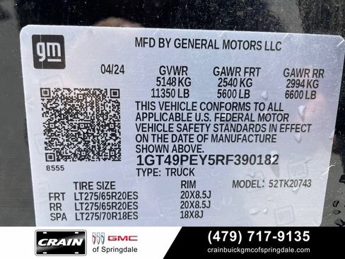 Used 2024 GMC Sierra 2500 AT4 w/ AT4 Premium Plus Package AWD/4WD image 33