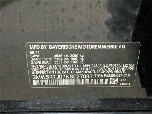 Used 2022 BMW 330i Sedan w/ M Sport Package image 23