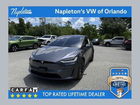 Used 2023 Tesla Model X Plaid AWD/4WD image 1