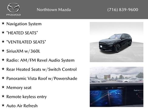 Used 2025 Lincoln Nautilus Reserve w/ Jet Appearance Package AWD/4WD image 2