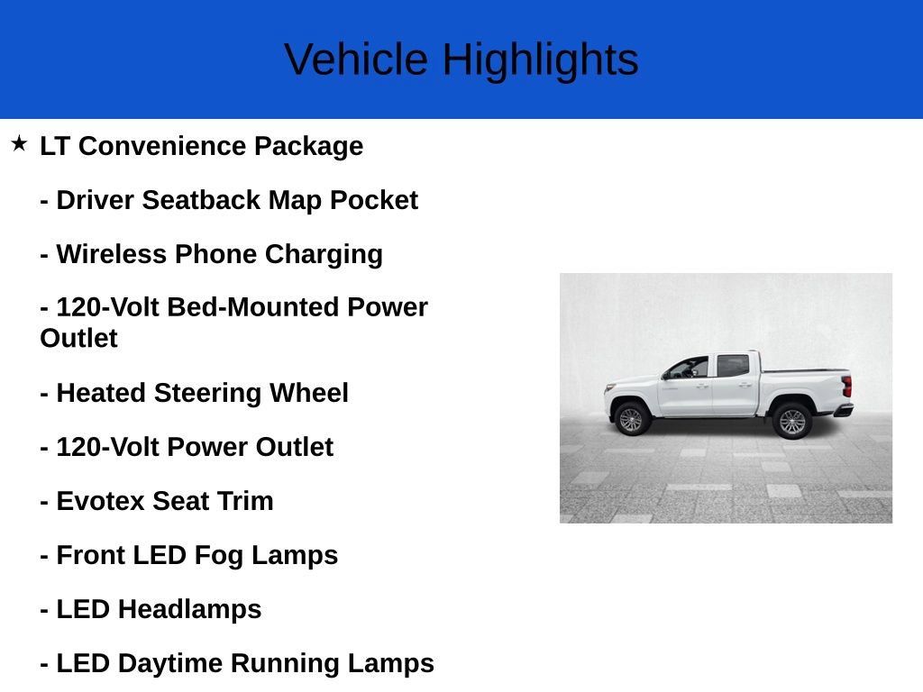 New 2026 Chevrolet Colorado LT w/ LT Convenience Package RWD image 3