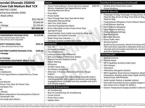 Used 2025 Chevrolet Silverado 2500 Custom w/ Custom Convenience Package AWD/4WD image 11