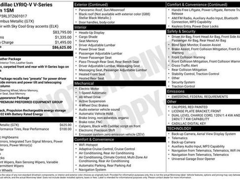 New 2026 Cadillac Lyriq V image 28