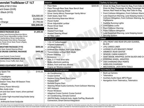 New 2026 Chevrolet TrailBlazer LT w/ Convenience Package image 4