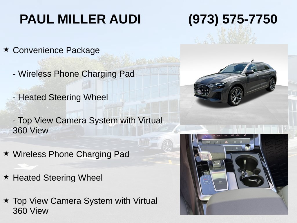 Certified 2025 Audi Q8 Premium w/ Convenience Package AWD/4WD image 12