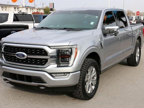 Used 2021 Ford F150 Platinum w/ Tow Technology Package image 2