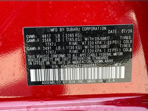New 2026 Subaru Crosstrek 2.5i Premium AWD/4WD image 40