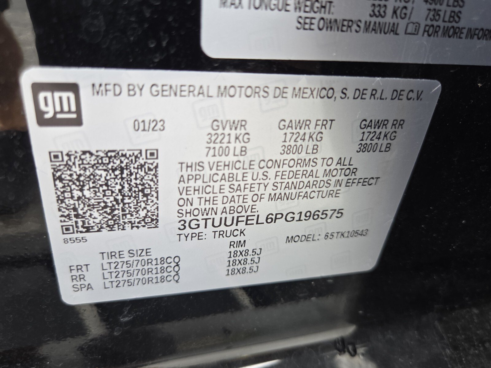 Certified 2023 GMC Sierra 1500 AT4X AWD/4WD image 20