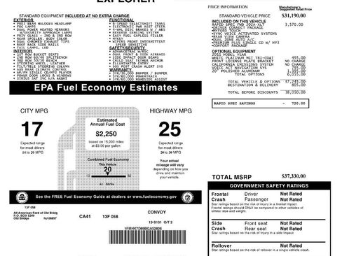 Used 2011 Ford Explorer XLT w/ 202A Rapid Spec Order Code image 2