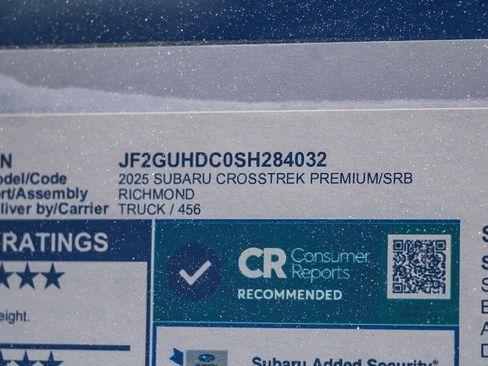 New 2025 Subaru Crosstrek 2.0i Premium image 25