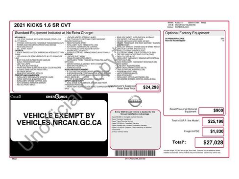 Used 2021 Nissan Kicks SR image 31
