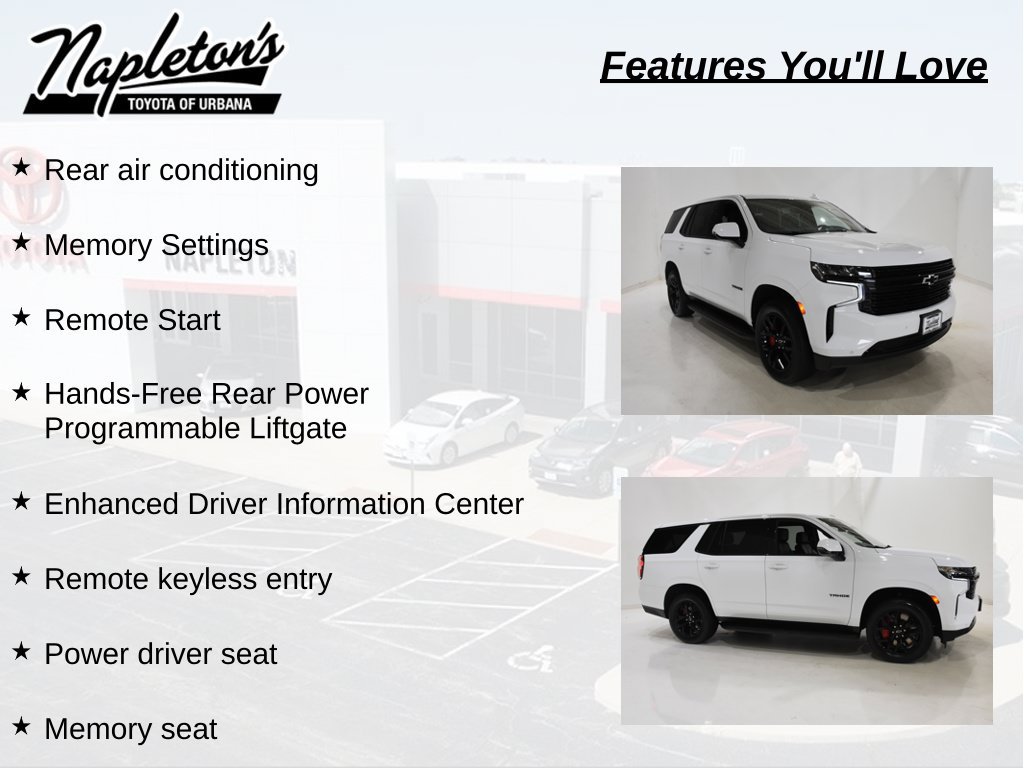 Used 2024 Chevrolet Tahoe RST w/ RST Performance Edition AWD/4WD image 13