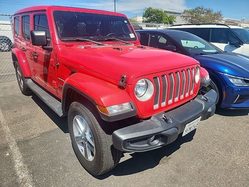 Used 2020 Jeep Wrangler Unlimited Sahara image 1