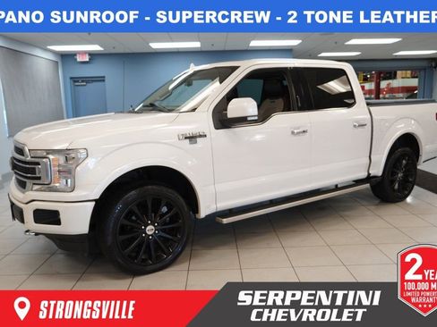 Used 2019 Ford F150 Limited w/ Trailer Tow Package image 1