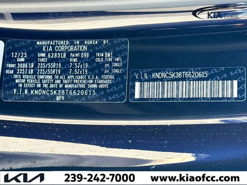New 2026 Kia Carnival EX FWD image 43