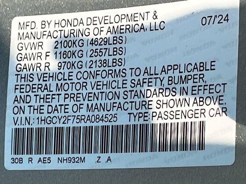 Used 2024 Honda Accord Sport image 30