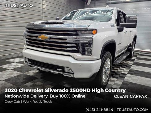 Used 2020 Chevrolet Silverado 2500 High Country w/ Safety Package II AWD/4WD image 1