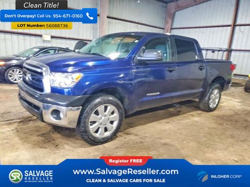 Used 2011 Toyota Tundra 2WD CrewMax w/ Tow Pkg image 1