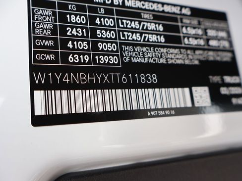 New 2026 Mercedes-Benz Sprinter 144 Cargo image 44