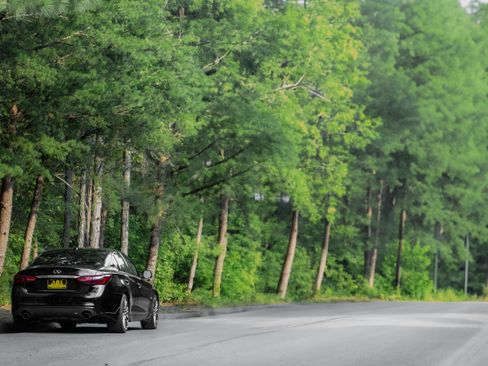 Used 2018 INFINITI Q50 Red Sport 400 w/ Sensory Package (Sport) image 42