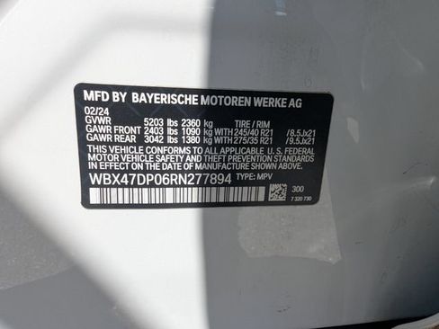 Used 2024 BMW X3 sDrive30i w/ Convenience Package w/ZPA RWD image 30