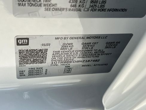 Used 2022 GMC Sierra 1500 SLE RWD image 32