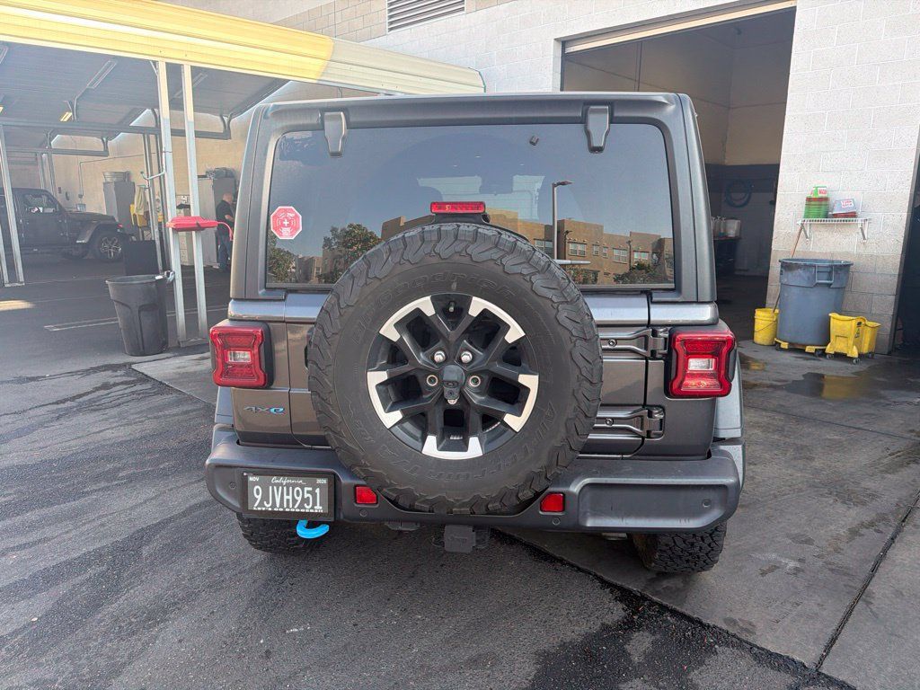 Certified 2024 Jeep Wrangler Unlimited Rubicon 4xe w/ Safety Group AWD/4WD image 4